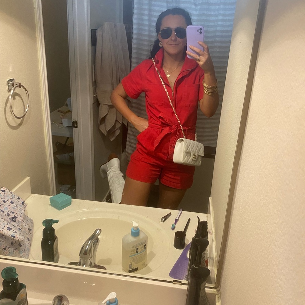 Red Romper size M Rodeo - Picture 3 of 3
